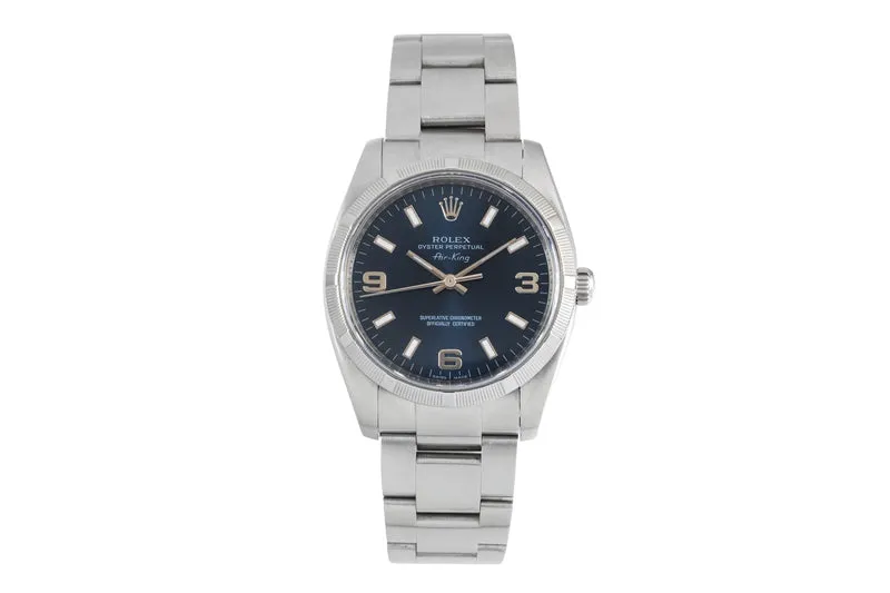 Rolex Air King steel automatic men's watch 114210 [2603896]