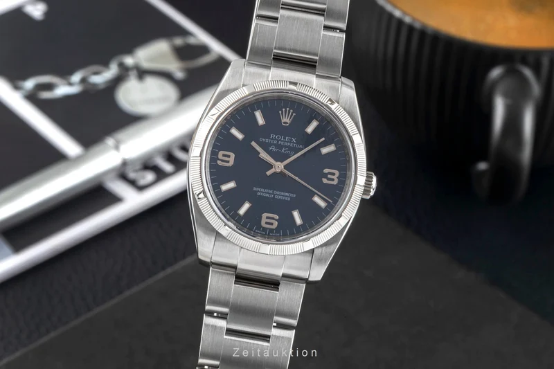 Rolex Air King steel automatic men's watch 114210 [2603896]