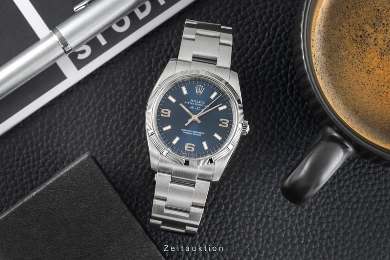 Rolex Air King steel automatic men's watch 114210 [2603896]