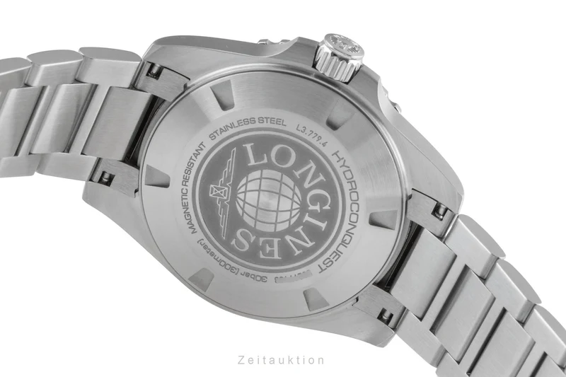 Longines Hydro Conquest steel automatic men's watch L3.779.4.96.6 LP: 2150EUR [2604030]