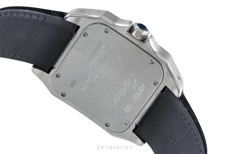 Cartier Santos 100 steel automatic men's watch W20073X8, 2656 [2604106]