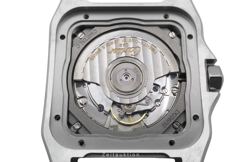 Cartier Santos 100 steel automatic men's watch W20073X8, 2656 [2604106]