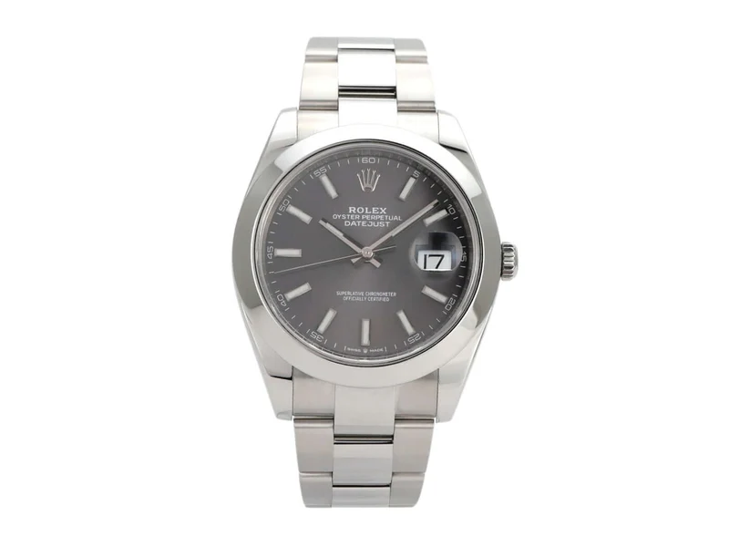 Rolex Datejust 41 Edelstahl 126300 Rhodium