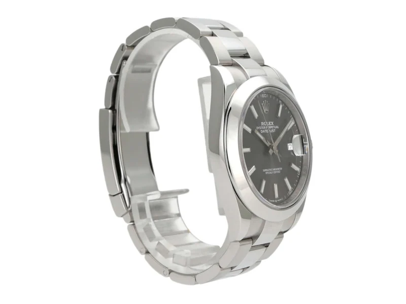 Rolex Datejust 41 Edelstahl 126300 Rhodium