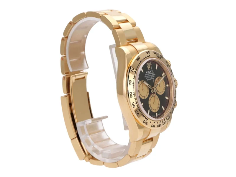 Rolex Daytona Gelbgold 126508 Schwarz Champagner