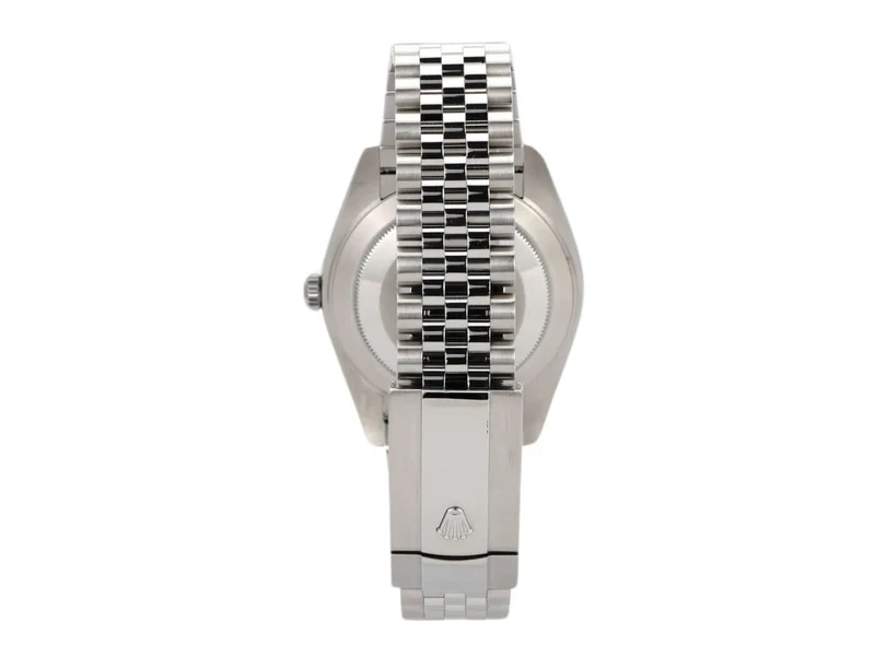 Rolex Datejust 41 Edelstahl Weißgold 126334 Rhodium Diamant Jubile-Band