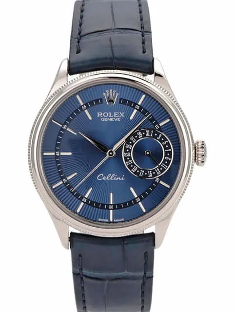 Rolex Cellini Date 50519 Blau