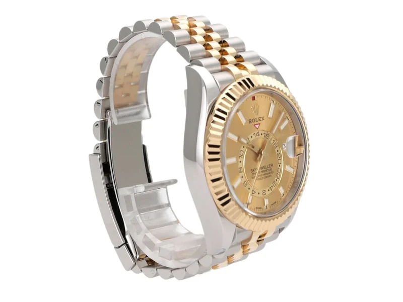 Rolex Sky-Dweller 326933 Champagner Jubile-Band