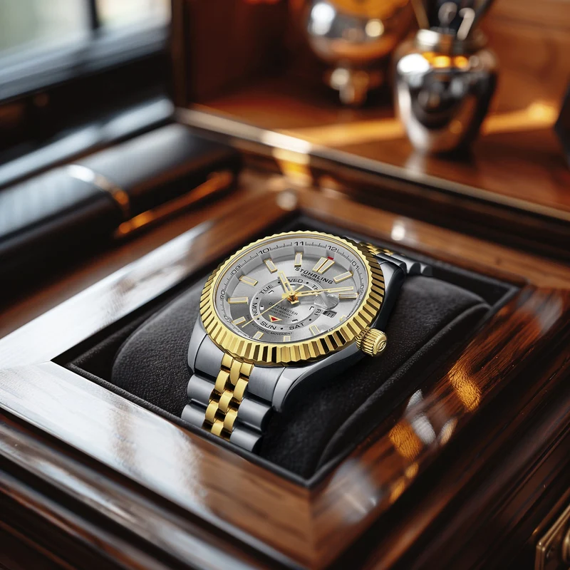 Stührling Datemaster Swiss Automatic 1020 42mm Classic