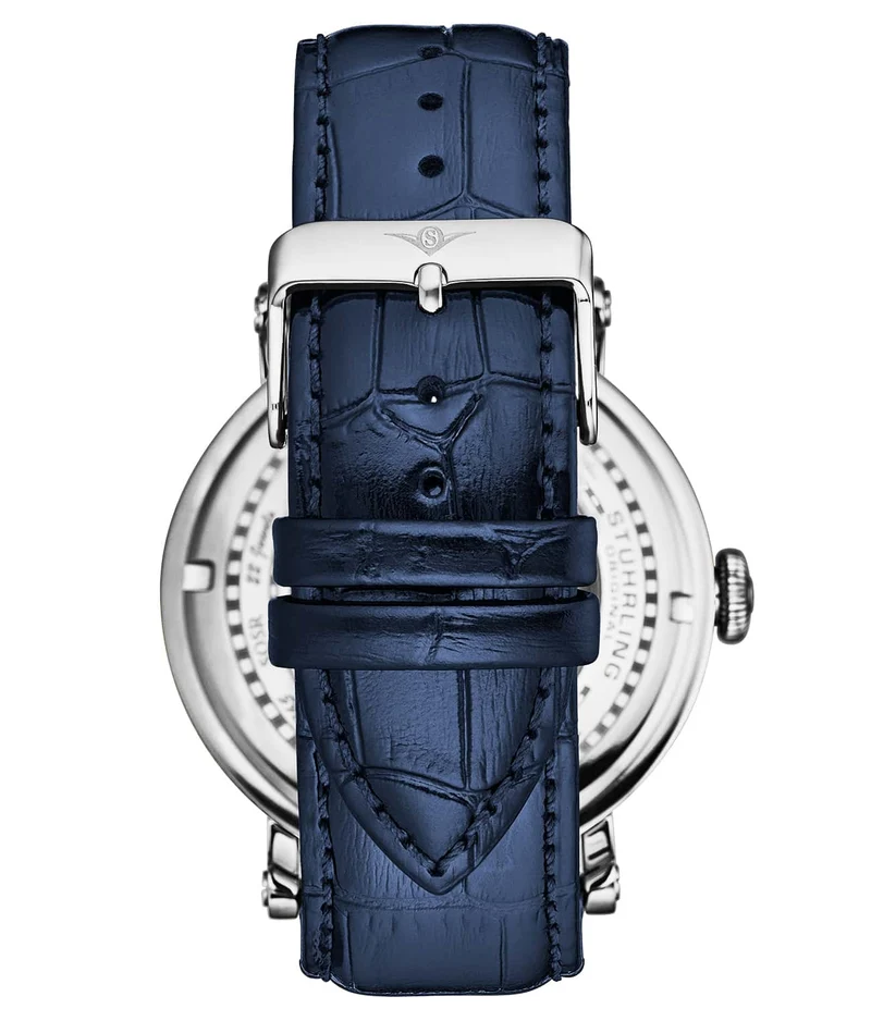 Stührling Dual Time Automatic Majestic 47mm Skeleton