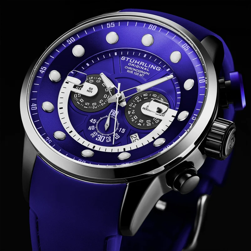 Stührling Aquatic Force 4053 Chronograph 50mm
