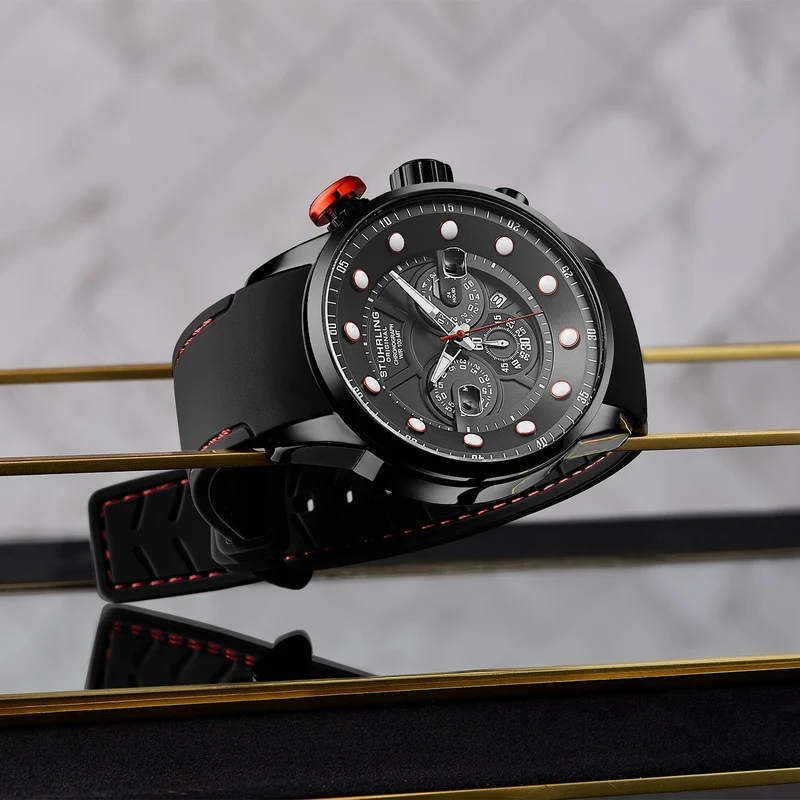 Stührling Aquatic Force 4053 Chronograph 50mm