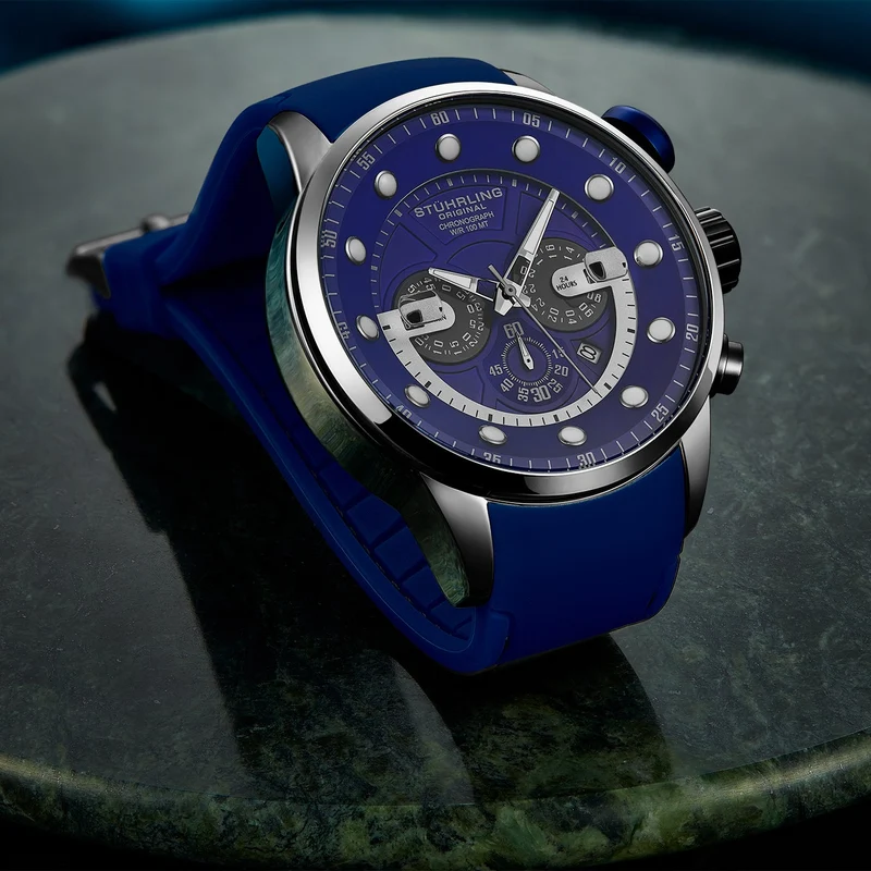 Stührling Aquatic Force 4053 Chronograph 50mm