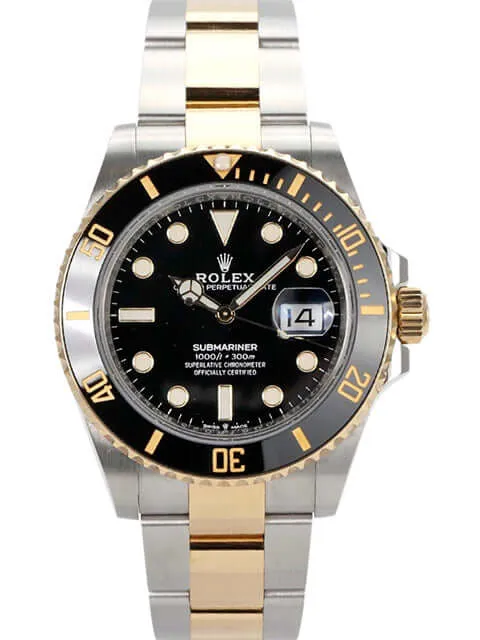Rolex Submariner Date 41 Edelstahl Gelbgold 126613LN