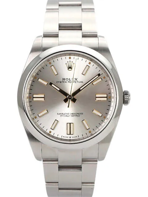 Rolex Oyster Perpetual 41 Ref. 124300 Silber