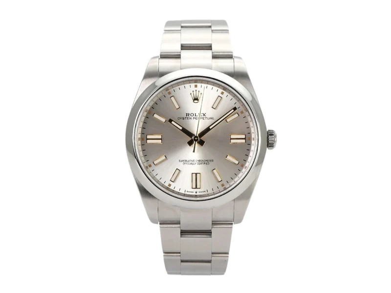 Rolex Oyster Perpetual 41 Ref. 124300 Silber