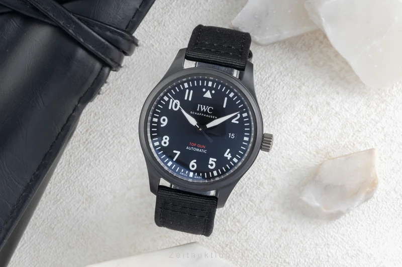 IWC Pilot ceramic / titanium automatic men's watch IW326901 [2604138]