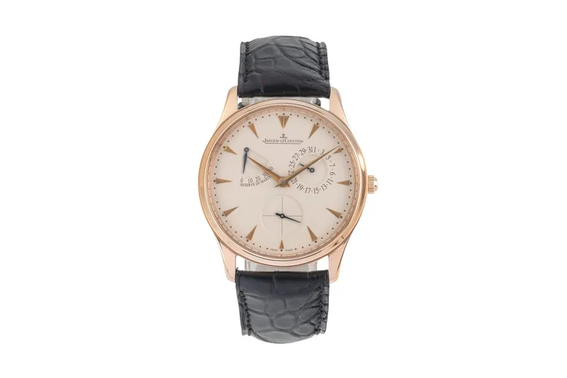 Jaeger LeCoultre Master Ultra Thin 18 ct red gold automatic men's watch Q1372520,176.2.38.S [2604137]