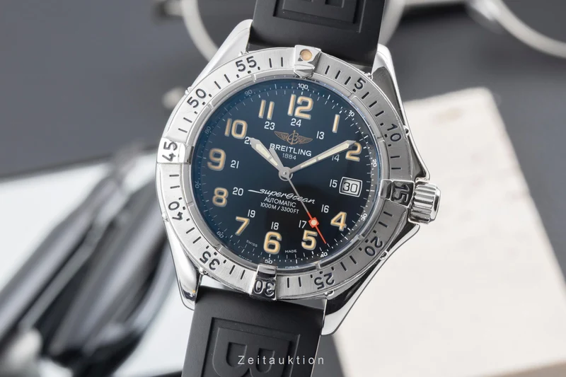 Breitling Superocean steel automatic men's watch A17040 [2603984]