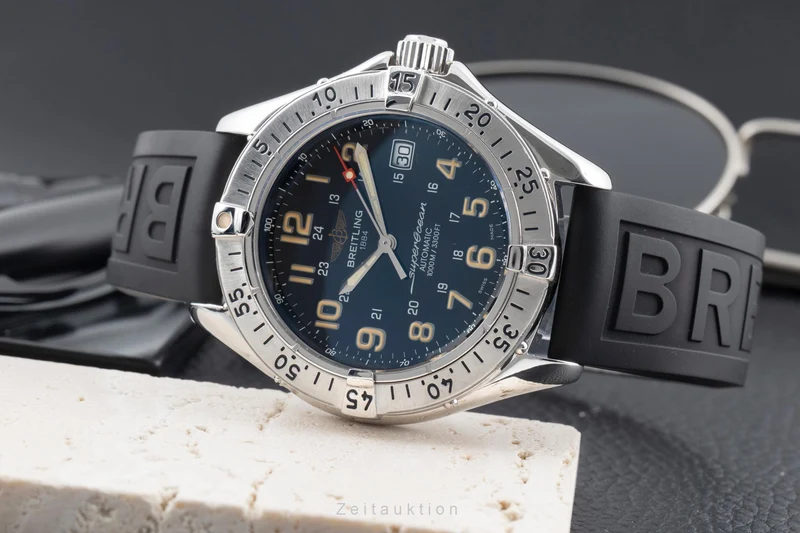 Breitling Superocean steel automatic men's watch A17040 [2603984]