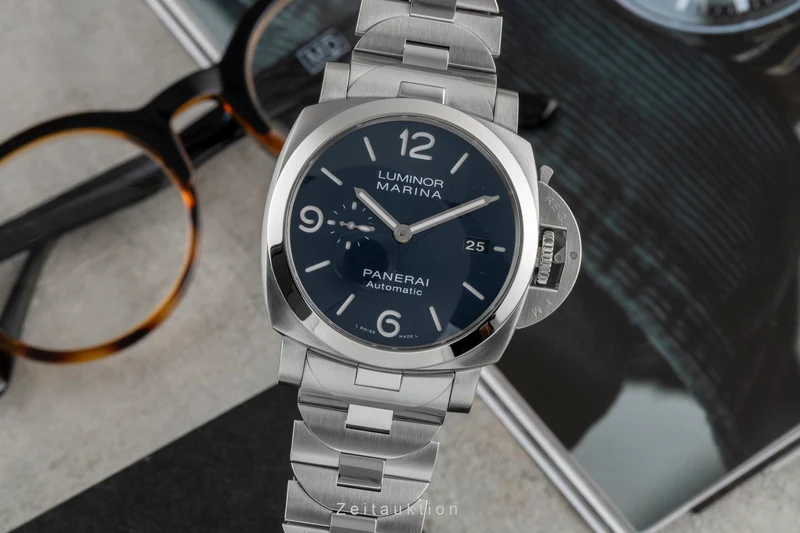 Panerai Luminor Marina steel automatic men's watch PAM01316 LP: 10200EUR [2603589]