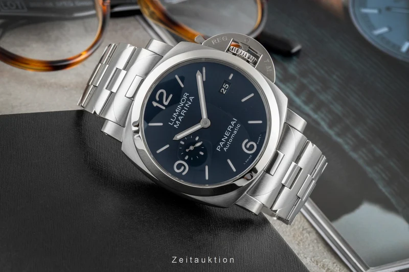 Panerai Luminor Marina steel automatic men's watch PAM01316 LP: 10200EUR [2603589]
