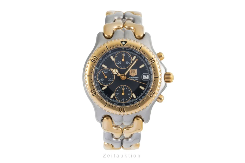 Tag Heuer Link chronograph gilt / steel automatic men's watch CG2121-R0 [2602950]