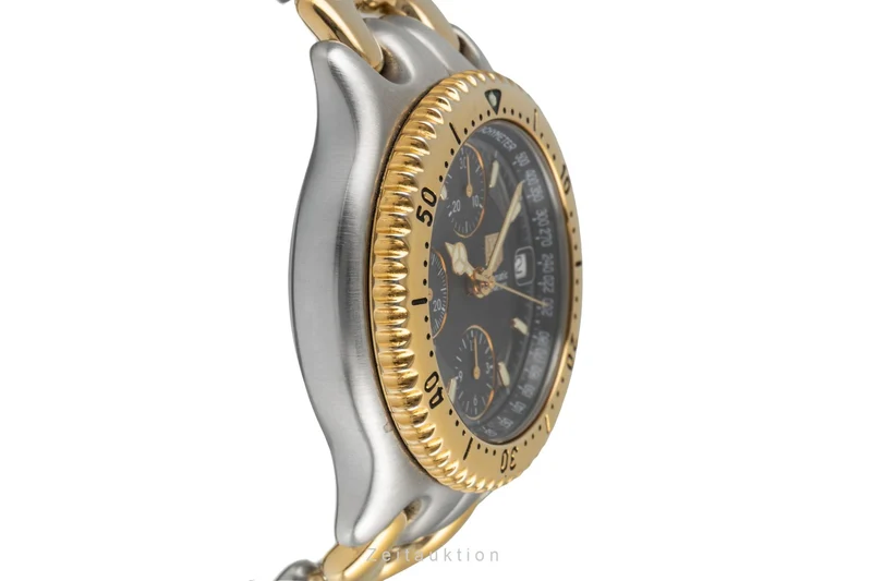 Tag Heuer Link chronograph gilt / steel automatic men's watch CG2121-R0 [2602950]