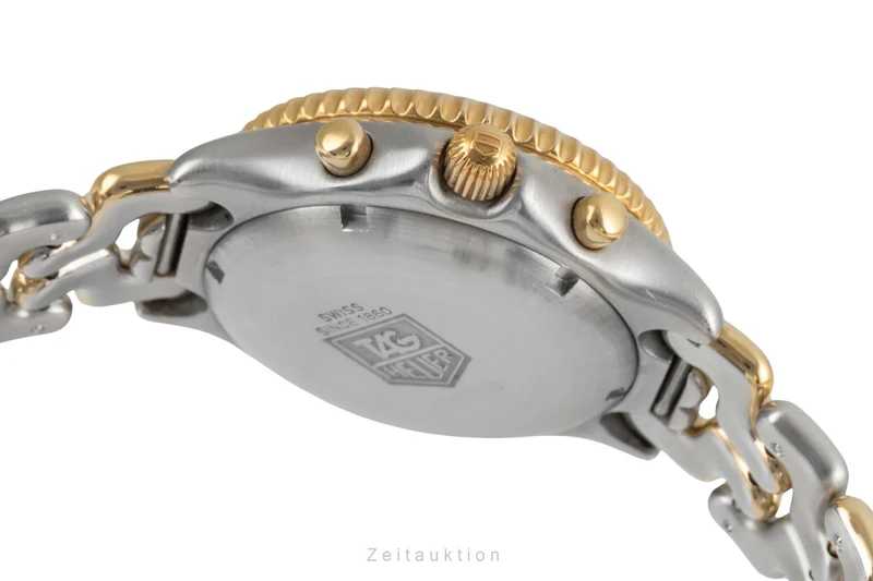 Tag Heuer Link chronograph gilt / steel automatic men's watch CG2121-R0 [2602950]