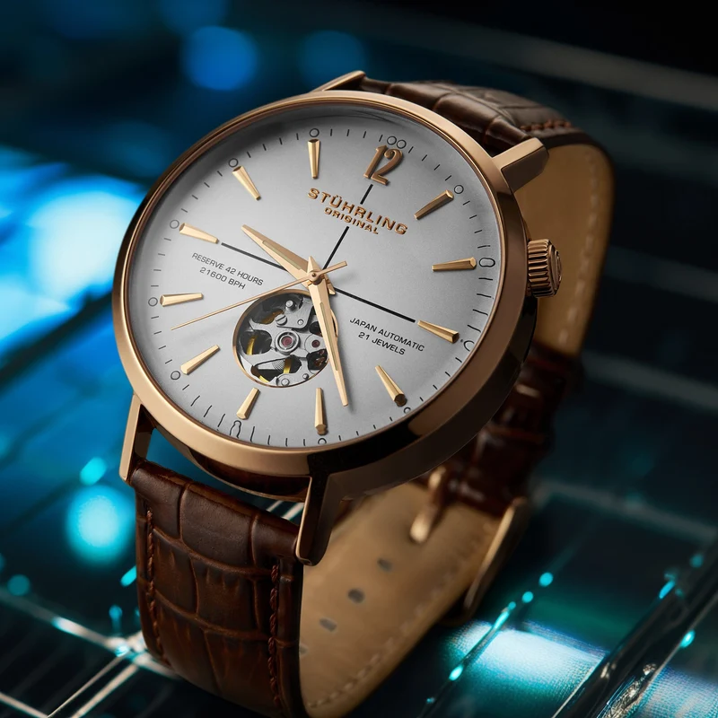 Stührling Quasar Skeleton 1021 Automatic 42mm