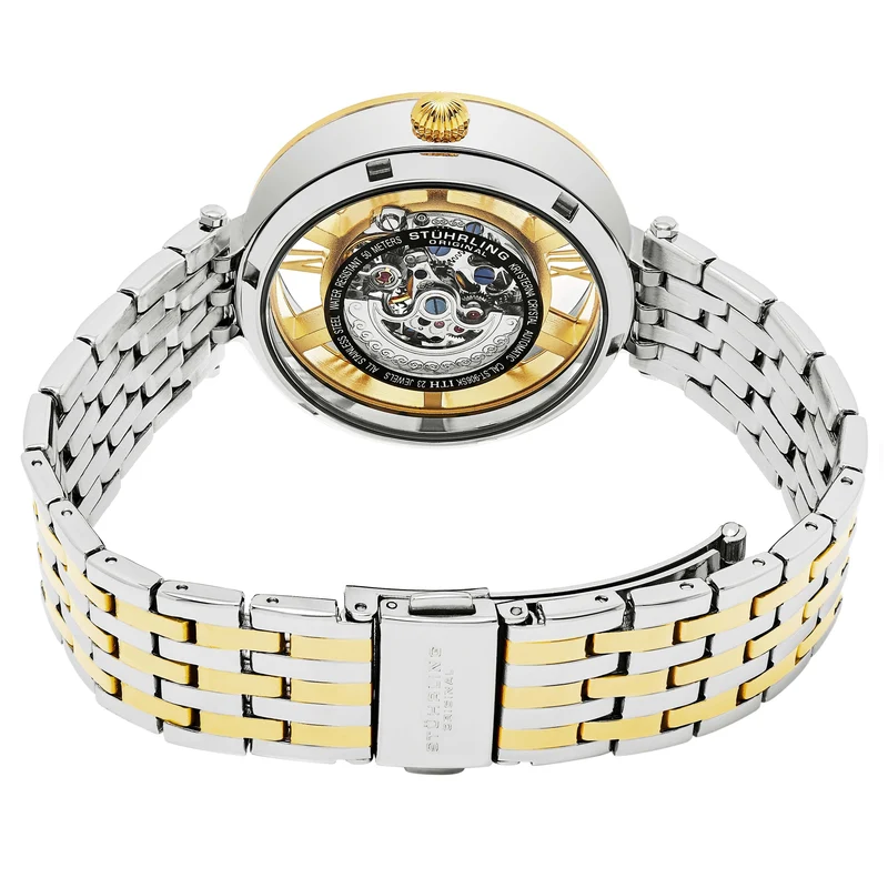 3944 two tone Gold and silver Band