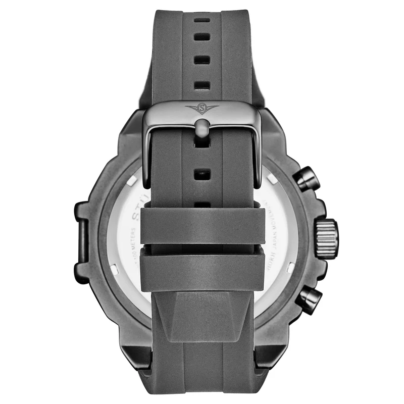 Stührling Spectra 4054 Japanese Quartz Chronograph 50mm Watch