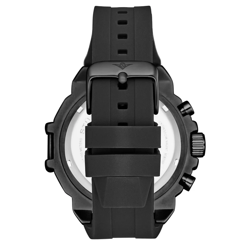 Stührling Spectra 4054 Japanese Quartz Chronograph 50mm Watch