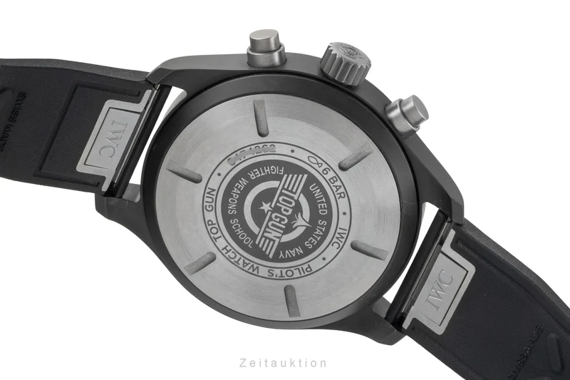 IWC Fliegerchronograph chronograph ceramic / titanium automatic men's watch IW389101 LP: 9900EUR [2604034]