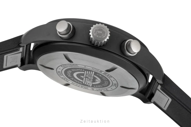IWC Fliegerchronograph chronograph ceramic / titanium automatic men's watch IW389101 LP: 9900EUR [2604034]