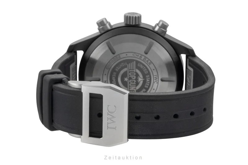 IWC Fliegerchronograph chronograph ceramic / titanium automatic men's watch IW389101 LP: 9900EUR [2604034]