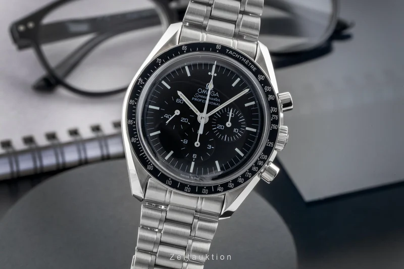 Omega Speedmaster Moonwatch chronograph steel manual winding men's watch 3570.50.00 [2604134]