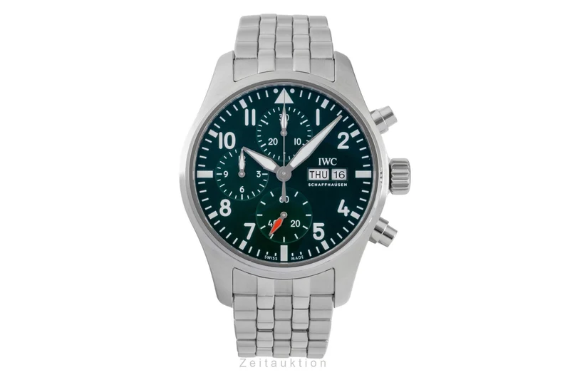 IWC Fliegerchronograph chronograph steel automatic men's watch IW388104 LP: 8600EUR [2604122]