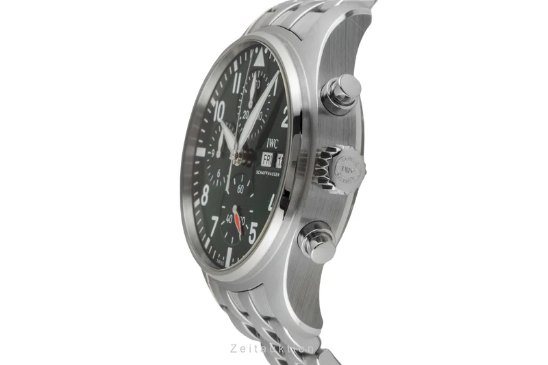 IWC Fliegerchronograph chronograph steel automatic men's watch IW388104 LP: 8600EUR [2604122]