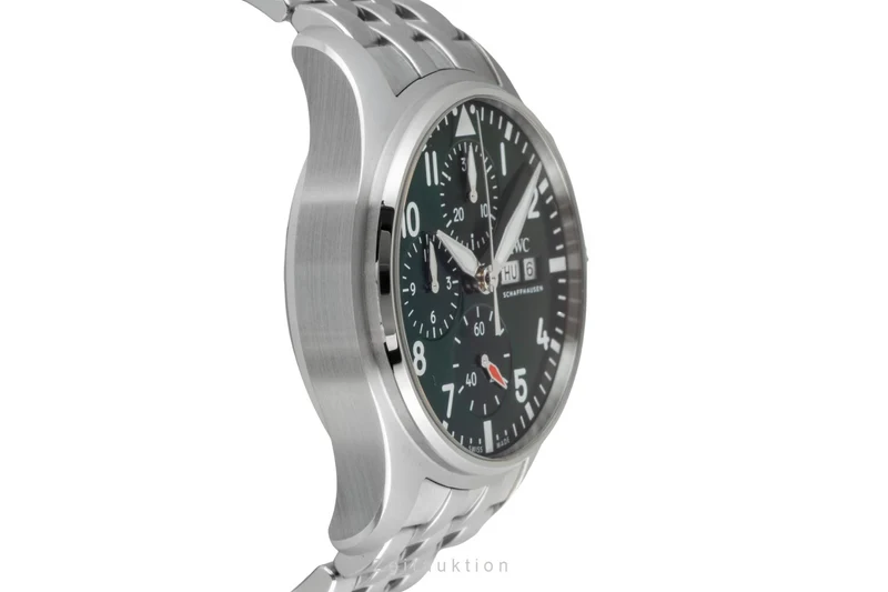 IWC Fliegerchronograph chronograph steel automatic men's watch IW388104 LP: 8600EUR [2604122]