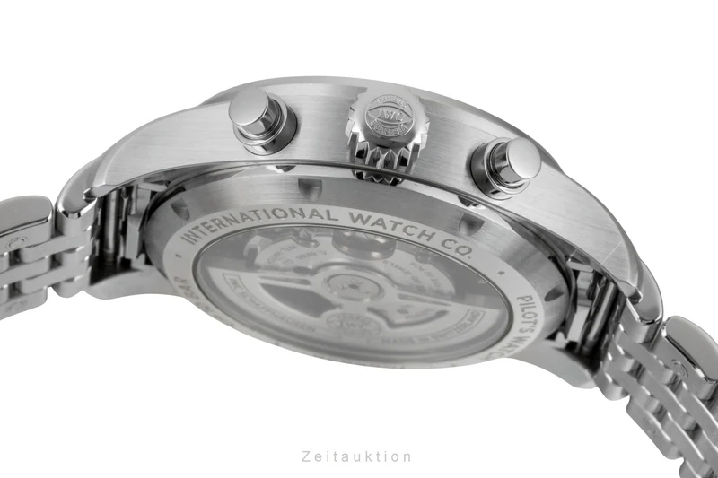 IWC Fliegerchronograph chronograph steel automatic men's watch IW388104 LP: 8600EUR [2604122]