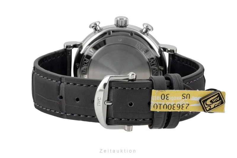 IWC Portofino chronograph steel automatic men's watch IW391002 LP: 7100EUR [2604339]