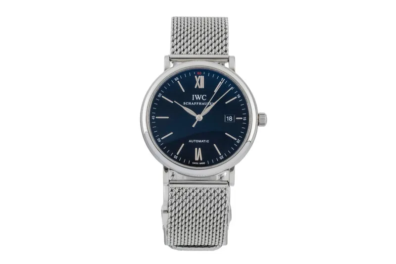 IWC Portofino steel automatic men's watch IW356506 LP: 6300EUR [2604133]