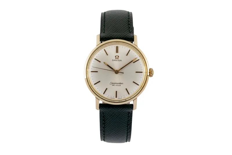 Omega Seamaster steel / gold manual winding men's watch 135.020 Vintage [2603999]