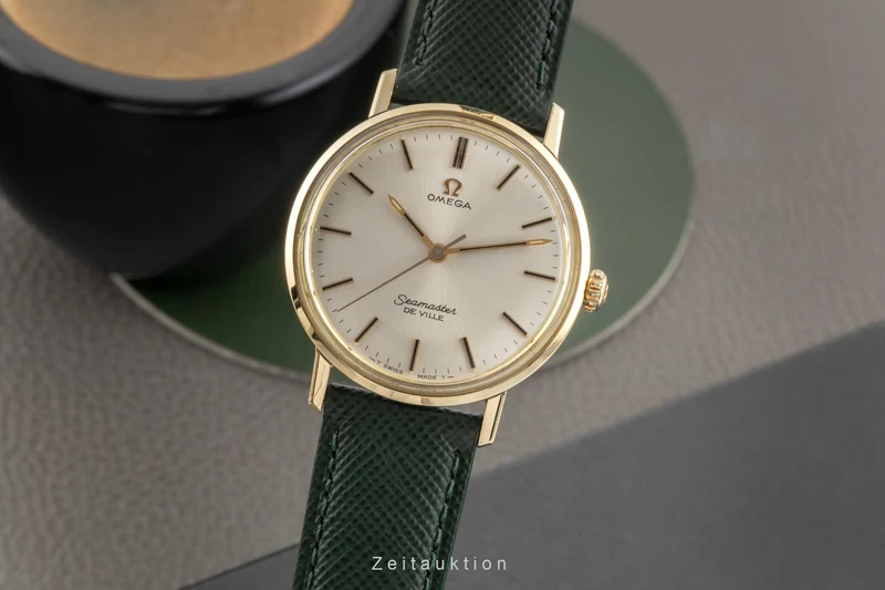 Omega Seamaster steel / gold manual winding men's watch 135.020 Vintage [2603999]