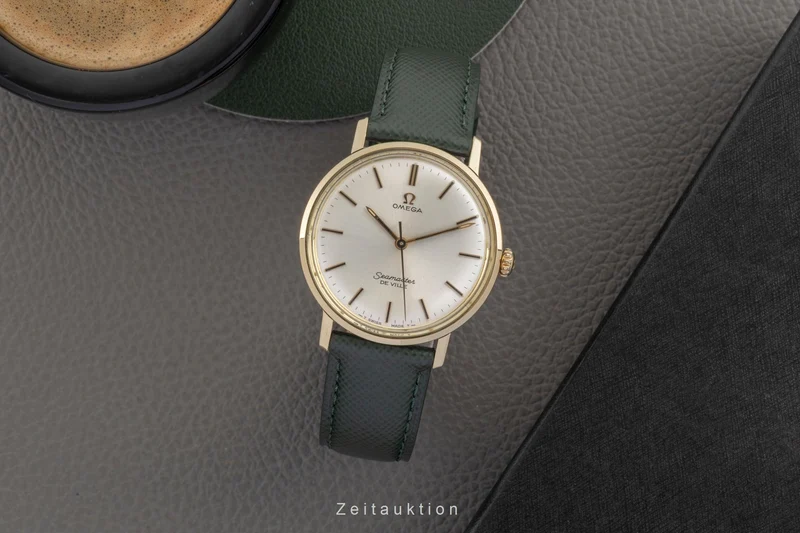 Omega Seamaster steel / gold manual winding men's watch 135.020 Vintage [2603999]