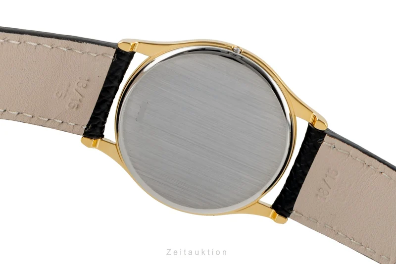 Omega De Ville gilt-brass quartz men's watch 191.0077 Vintage [2603877]
