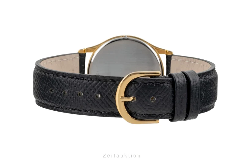 Omega De Ville gilt-brass quartz men's watch 191.0077 Vintage [2603877]