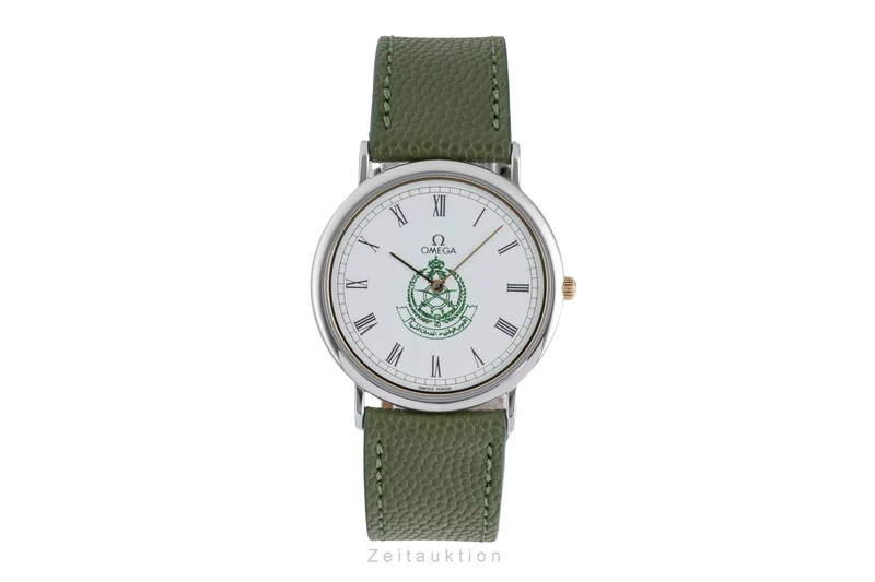 Omega De Ville steel quartz men's watch 195.0075.2 Vintage [2604255]