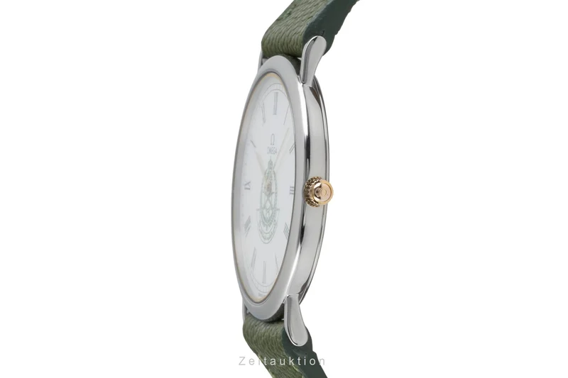 Omega De Ville steel quartz men's watch 195.0075.2 Vintage [2604255]